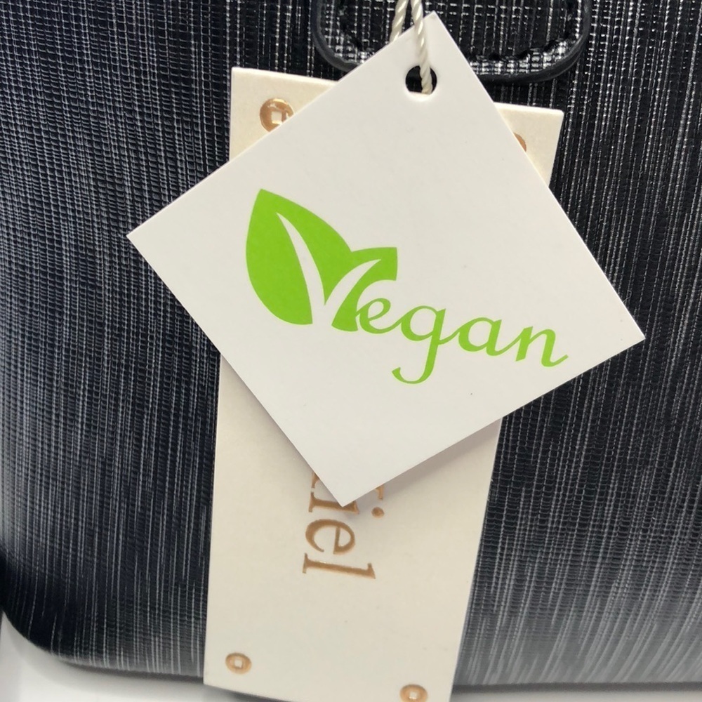 Le Miel black vegan leather satchel - Picture 4 of 6